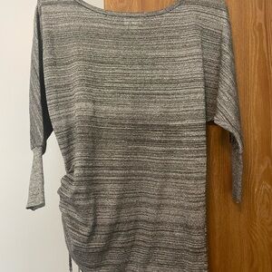 Express Gray Knit Shrug Sweater